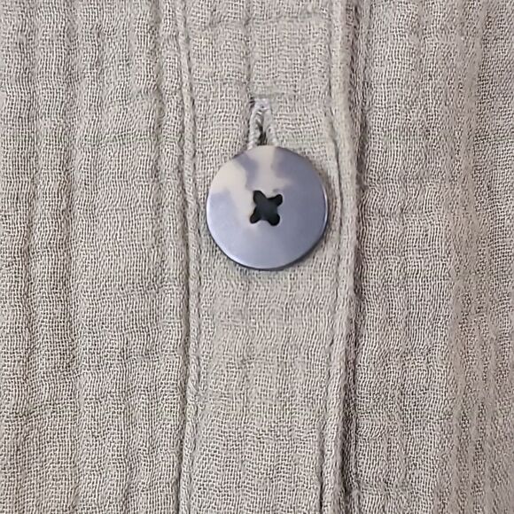 Madewell Lightspun Belted Safari Romper Olive Army Green Size M - Picture 6 of 14